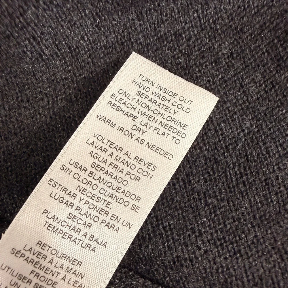 Chico's Cardigan Womens 2/Large Pre-Owned Cardigan Gray Rhinestone Embellished